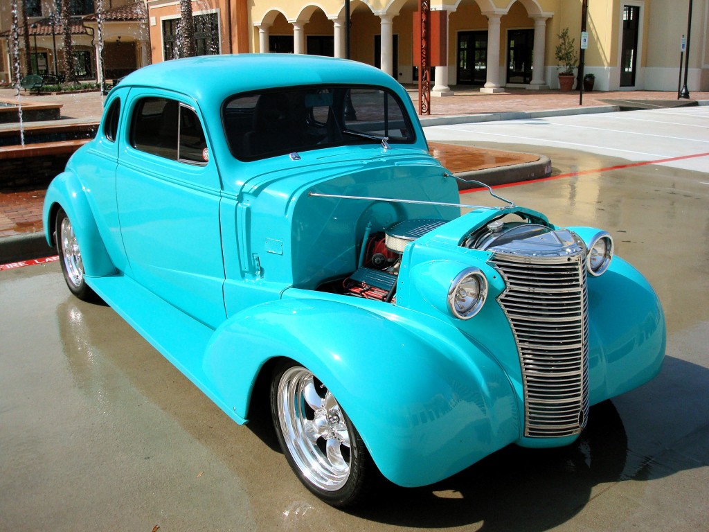 my hoodless 38 chevy